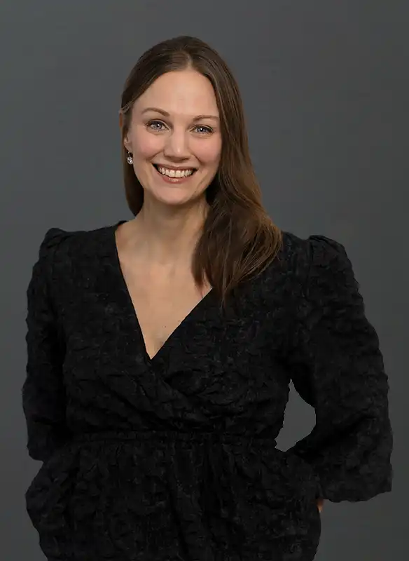 Porträtt på en kvinna som heter Erica Söderberg